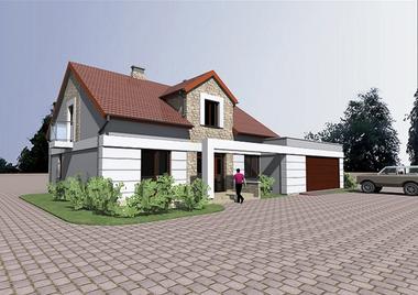 Rozbudowa domu jednorodzinnego w Gulczewie