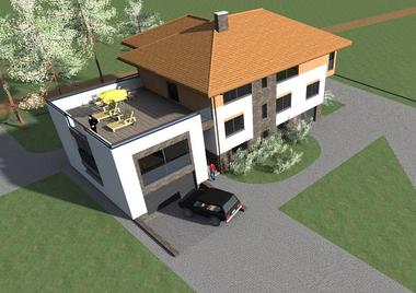 Rozbudowa domu w Archutowie